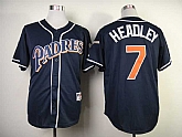 San Diego Padres #7 Chase Headley Navy Blue 1998 Mitchell And Ness Throwback Stitched MLB Jersey Sanguo,baseball caps,new era cap wholesale,wholesale hats